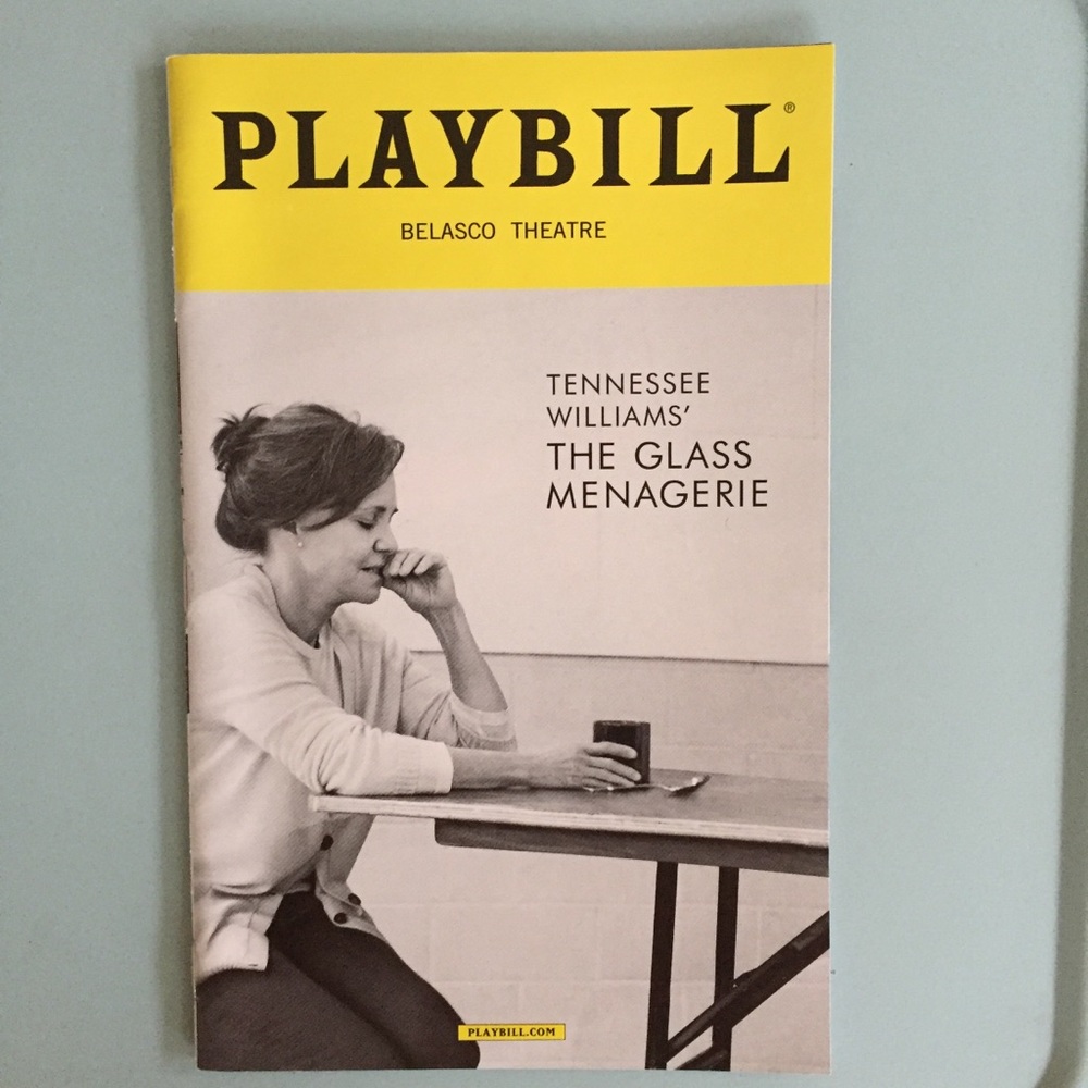 Sally Field Joe Mantello Playbill The Glass Menagerie MadisonFerris FinnWittrock